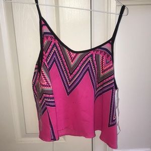 Hot Pink Adorable Tank Top. Size S